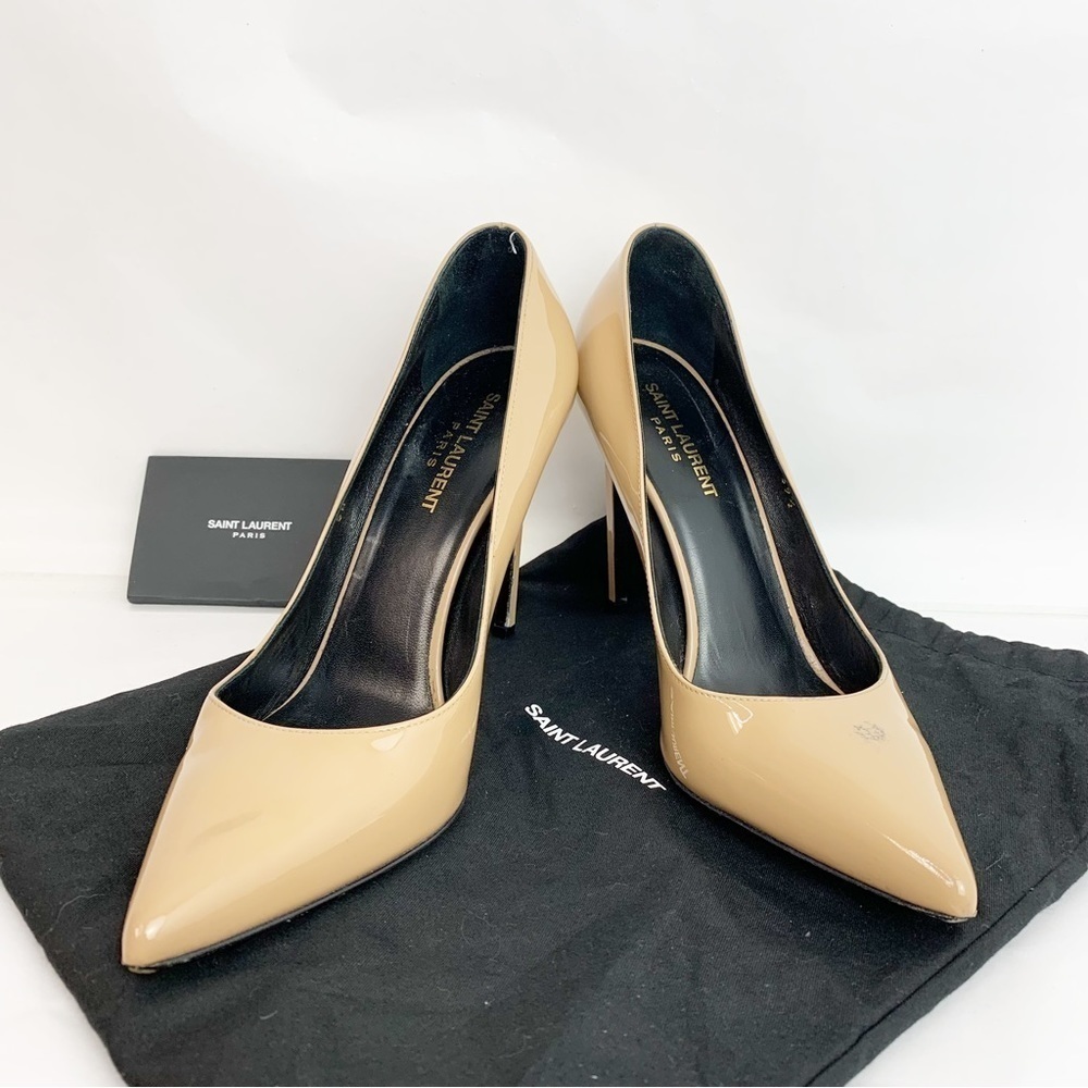 Saint Laurent Anja Pumps in Patent Leather